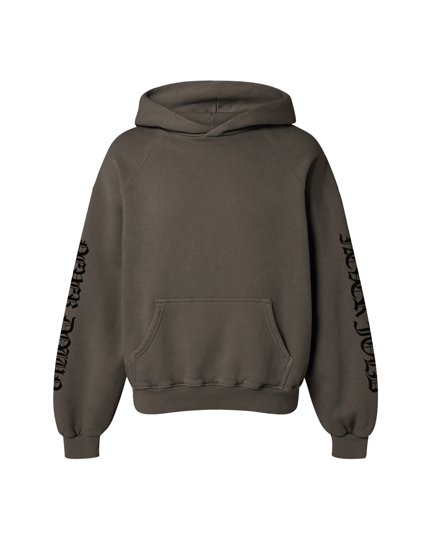 NEVER FOLD OVERSIZED FLEECE HOODIE - Drip by Rage