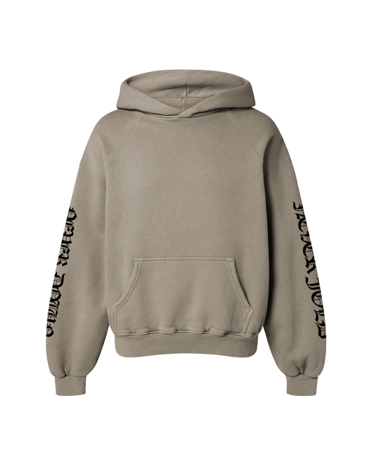 NEVER FOLD OVERSIZED FLEECE HOODIE - Drip by Rage