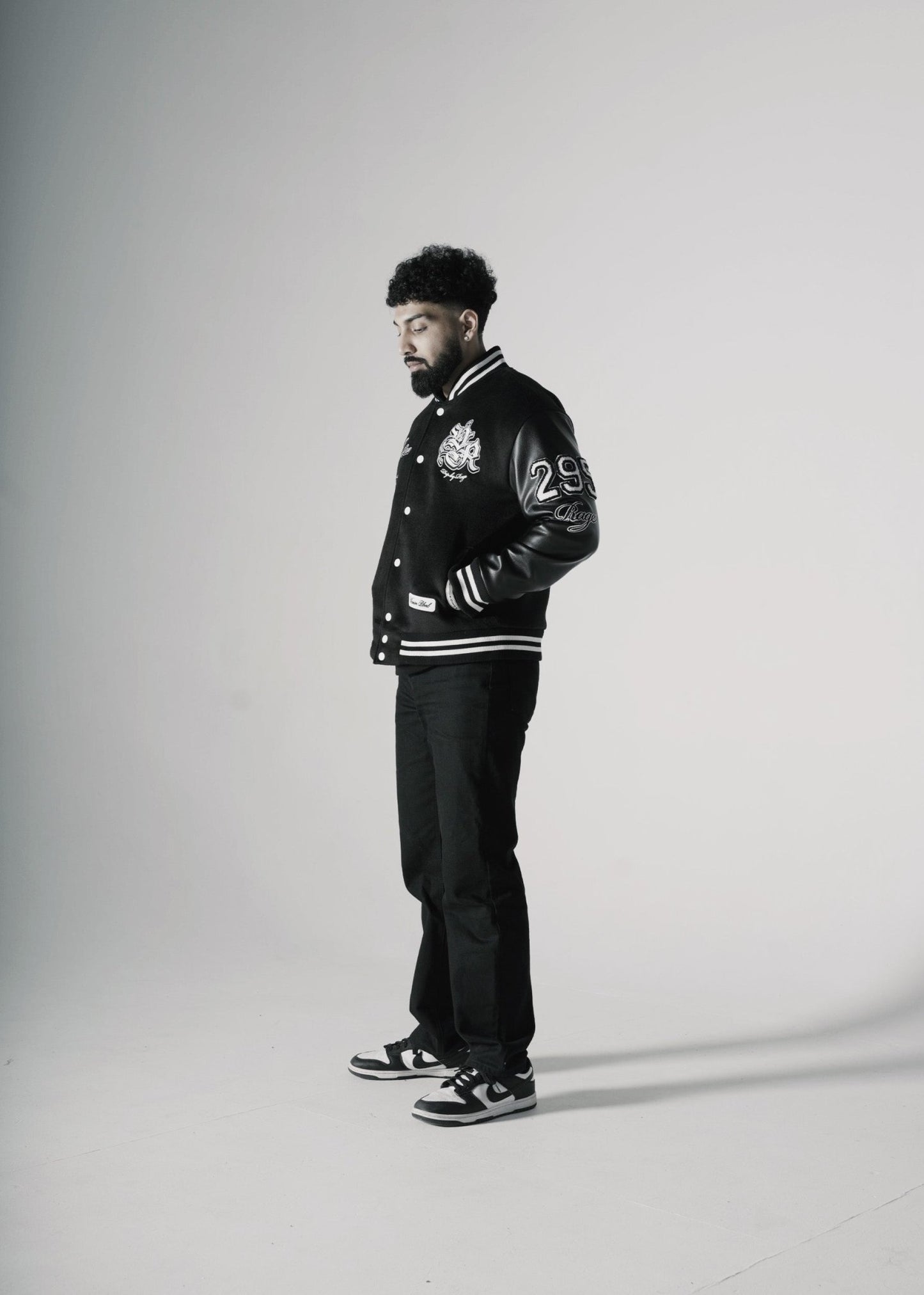 NEVER FOLD ULTIMATUM VARSITY BOMBER JACKET - Drip by Rage