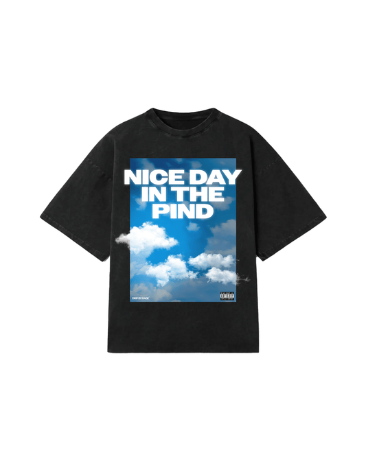 NICE DAY IN THE PIND FADED T-SHIRT - Drip by Rage