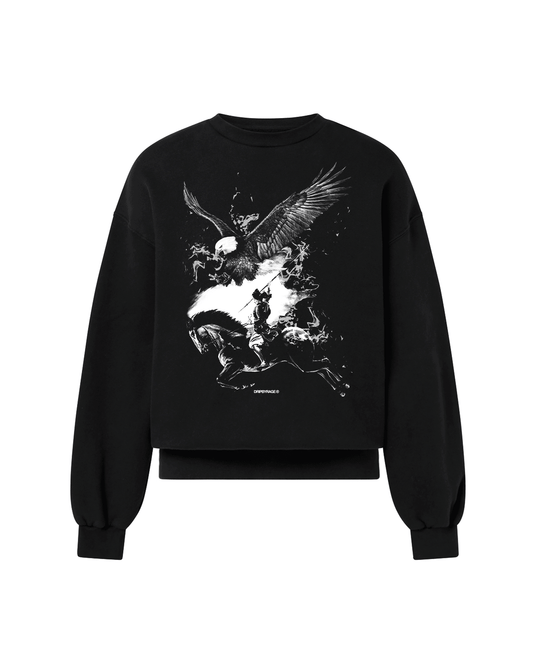 NO FEAR DARK EDITION SWEATSHIRT BLACK - Drip by Rage