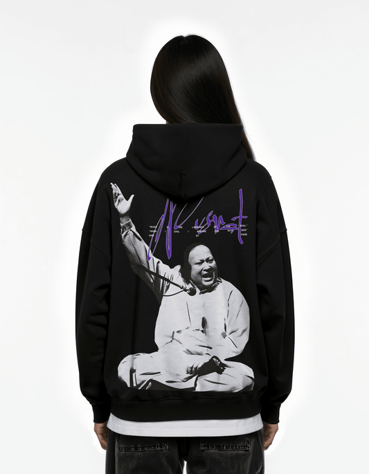 NUSRAT SUN FADED BOXY HOODIE - Drip by Rage