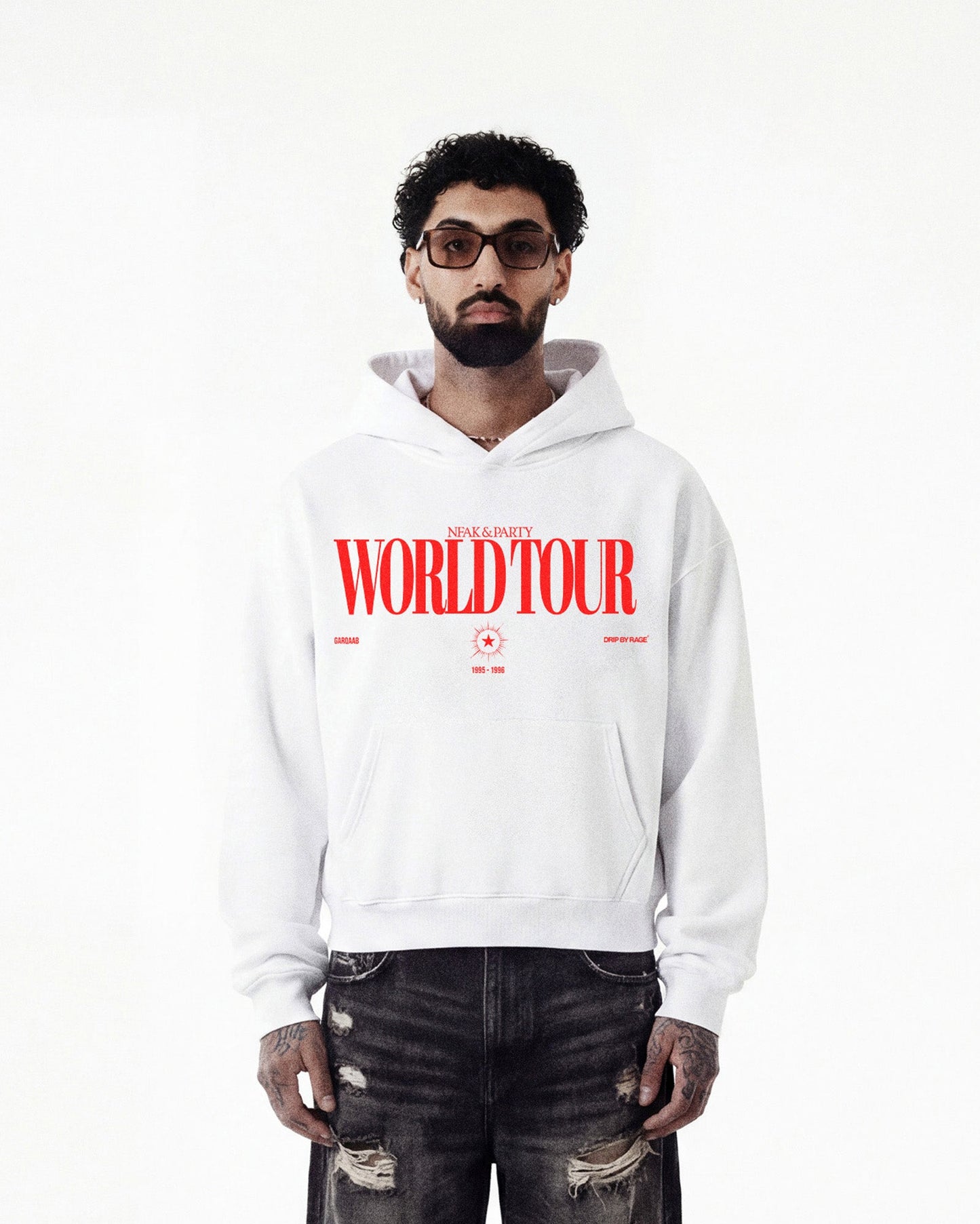 NUSRAT WORLD TOUR HOODIE - Drip by Rage