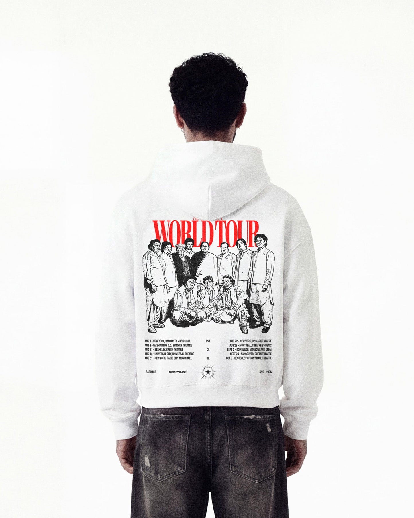 NUSRAT WORLD TOUR HOODIE - Drip by Rage