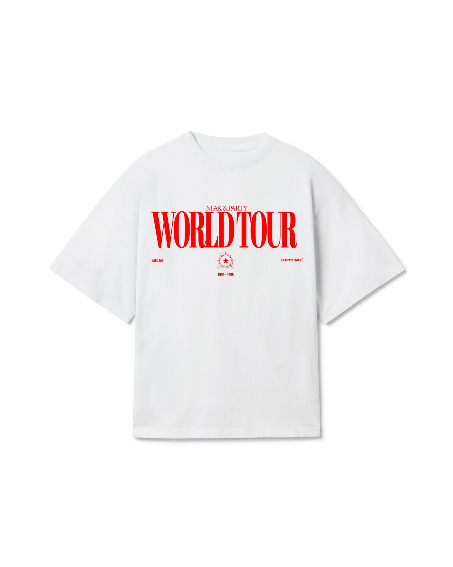NUSRAT WORLD TOUR T-SHIRT - Drip by Rage