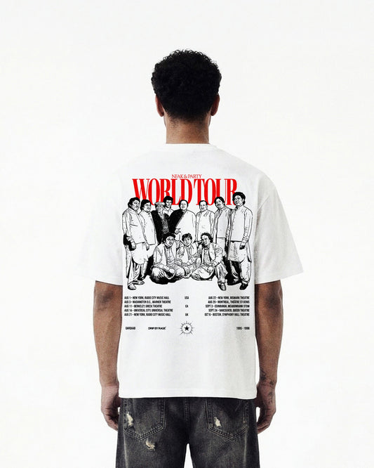 NUSRAT WORLD TOUR T-SHIRT - Drip by Rage