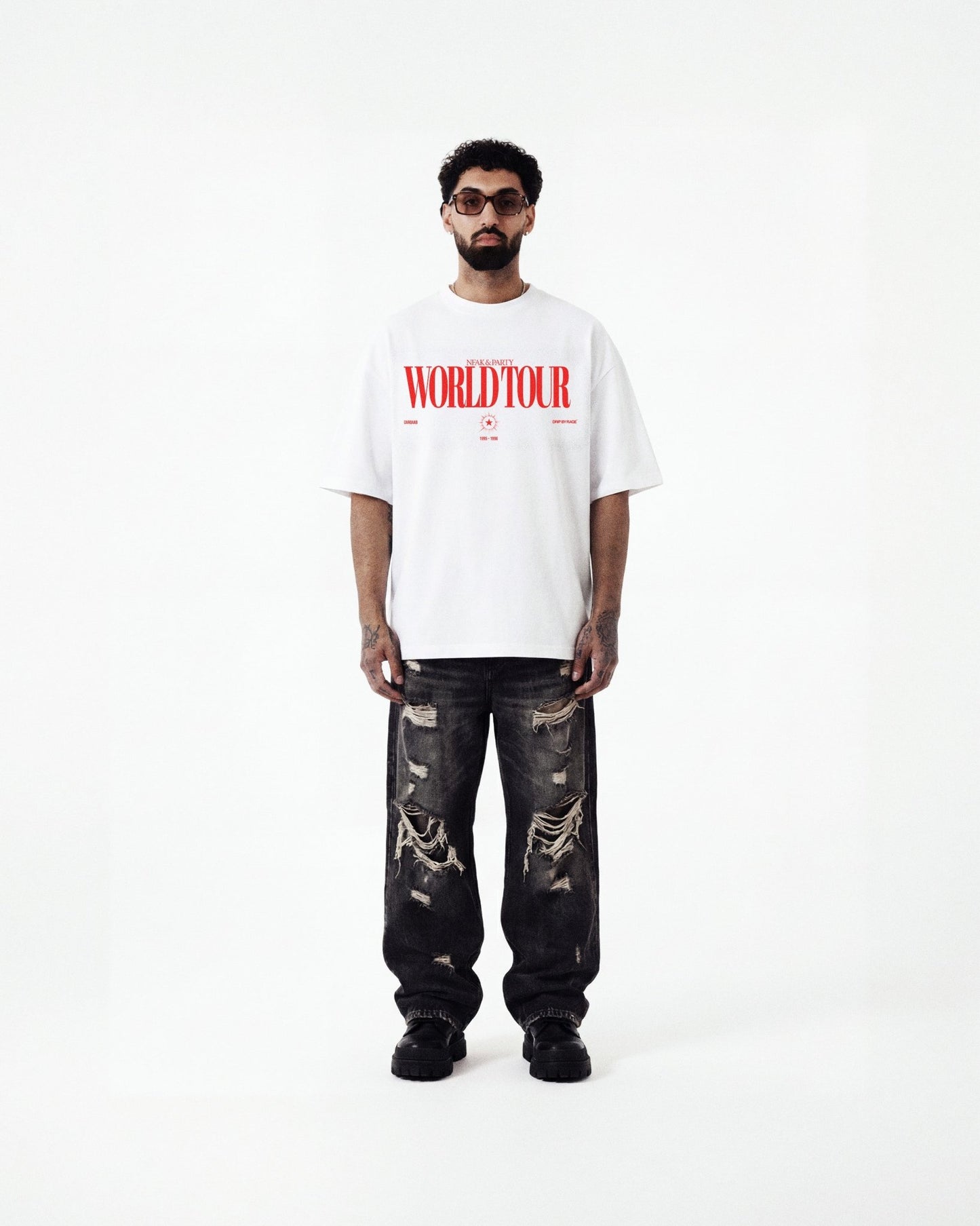 NUSRAT WORLD TOUR T-SHIRT - Drip by Rage