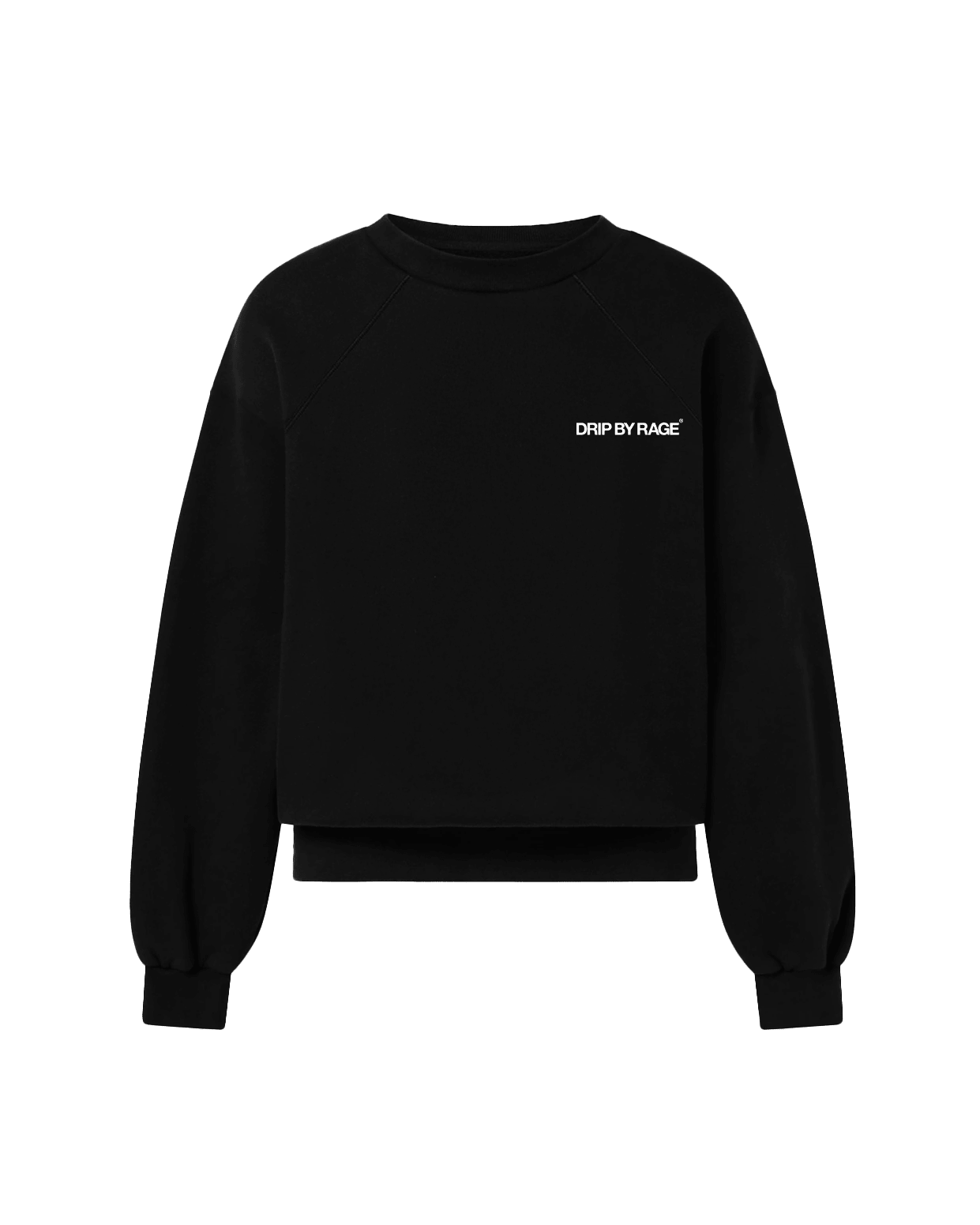 OVERSIZED FLEECE SWEATSHIRT CHARCOAL GREY - Drip by Rage