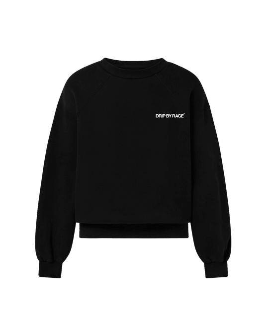 OVERSIZED FLEECE SWEATSHIRT CHARCOAL GREY - Drip by Rage