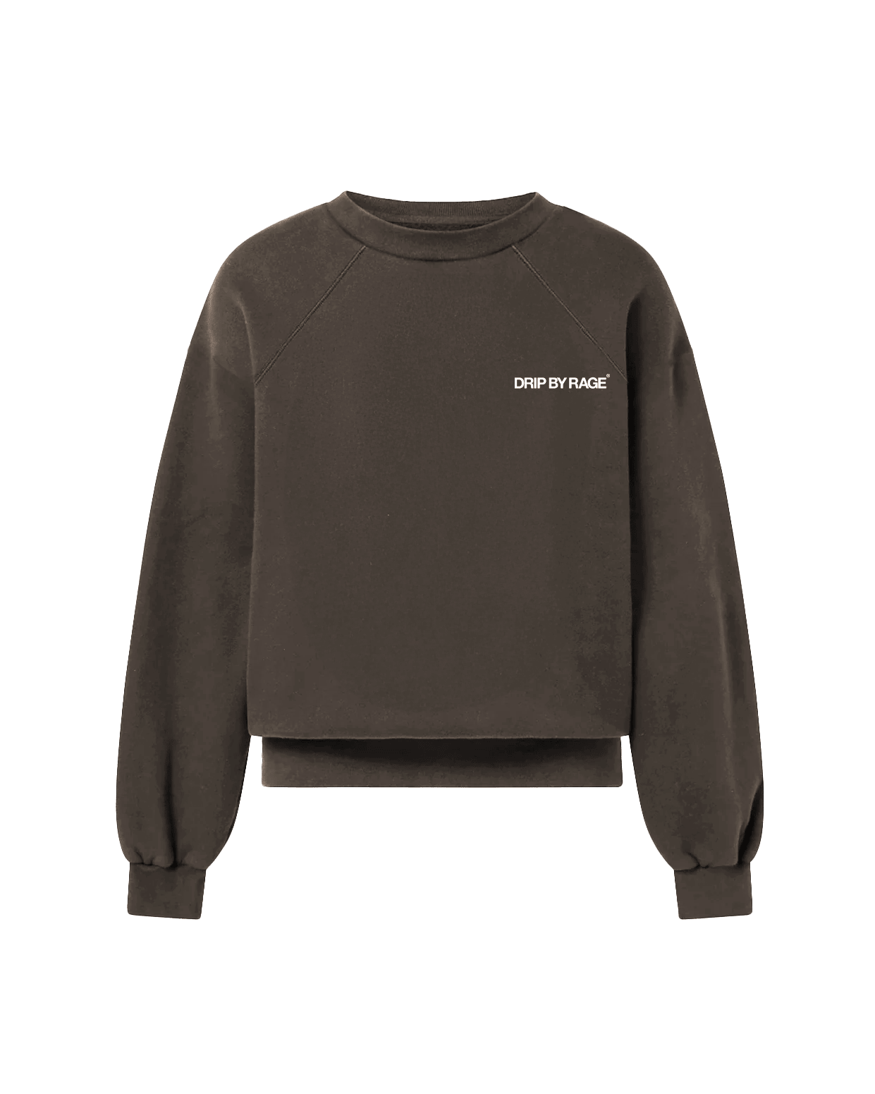 OVERSIZED FLEECE SWEATSHIRT CHARCOAL GREY - Drip by Rage