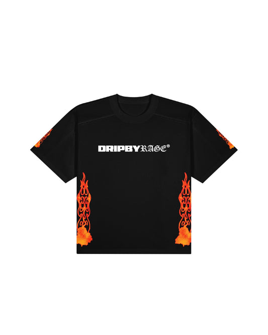 PANJAB FLAMES RAGE T-SHIRT - Drip by Rage