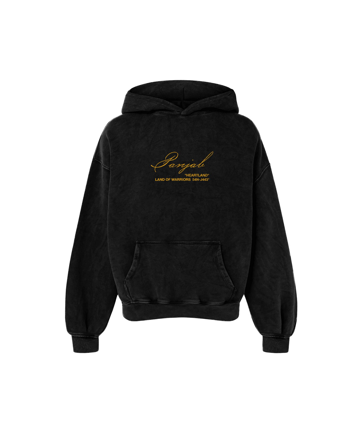 PANJAB OVERSIZED FADED HOODIE - Drip by Rage