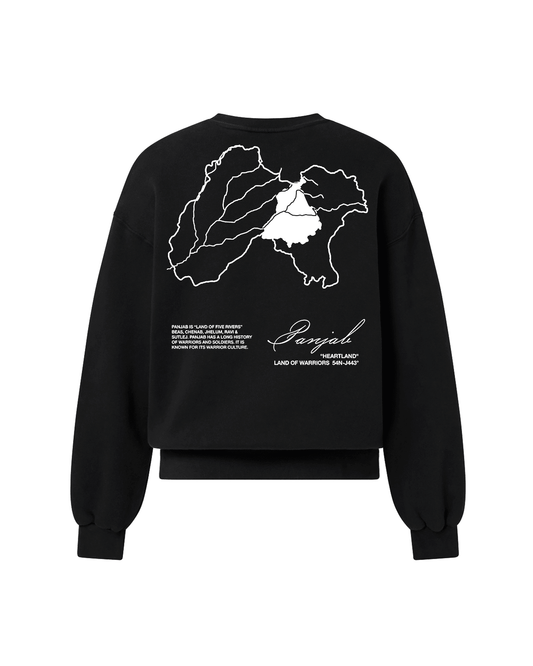 PANJAB SWEATSHIRT BLACK - Drip by Rage