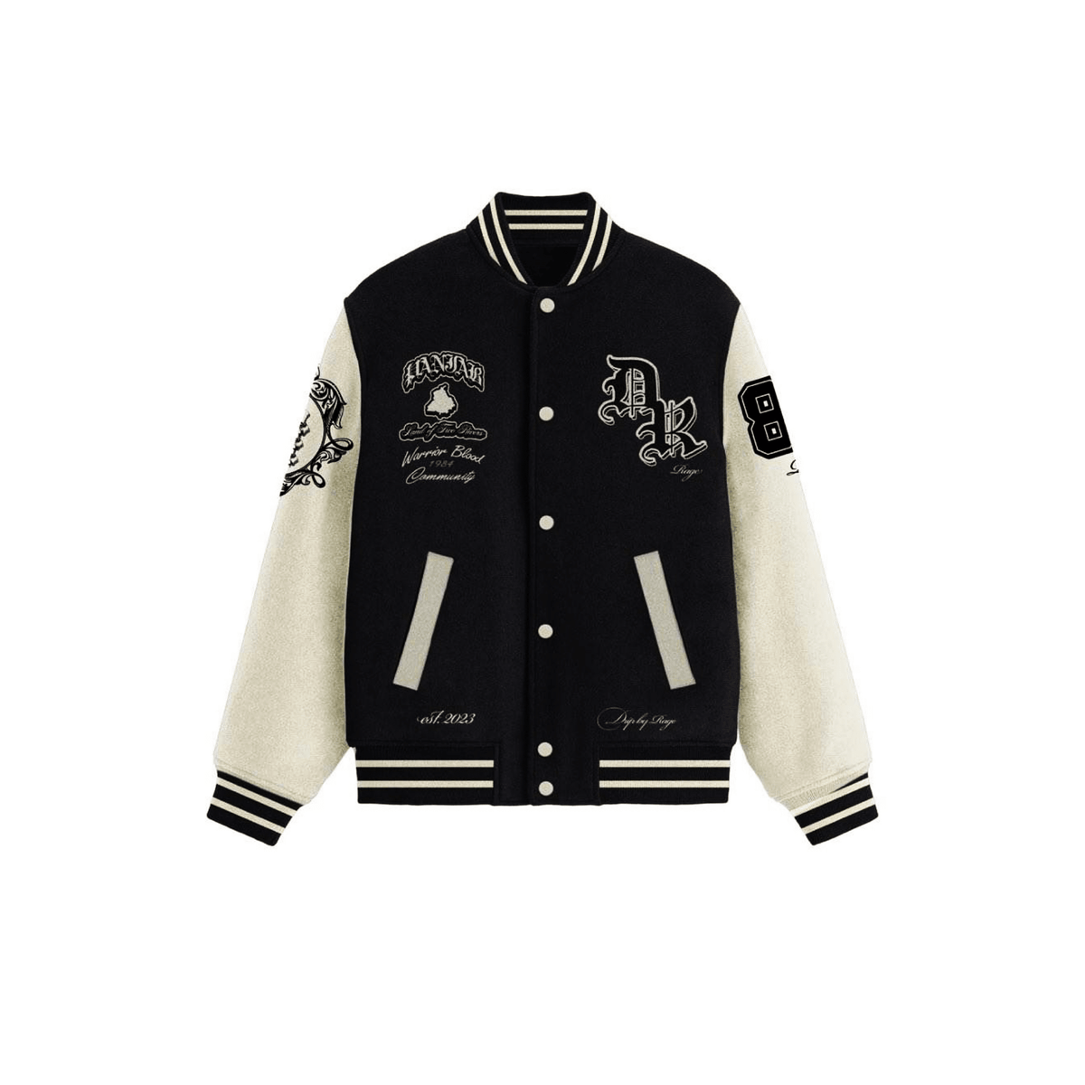 PANJAB VARSITY JACKET - Drip by Rage