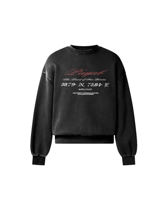 PANJAB WORLD FADED SWEATSHIRT - Drip by Rage