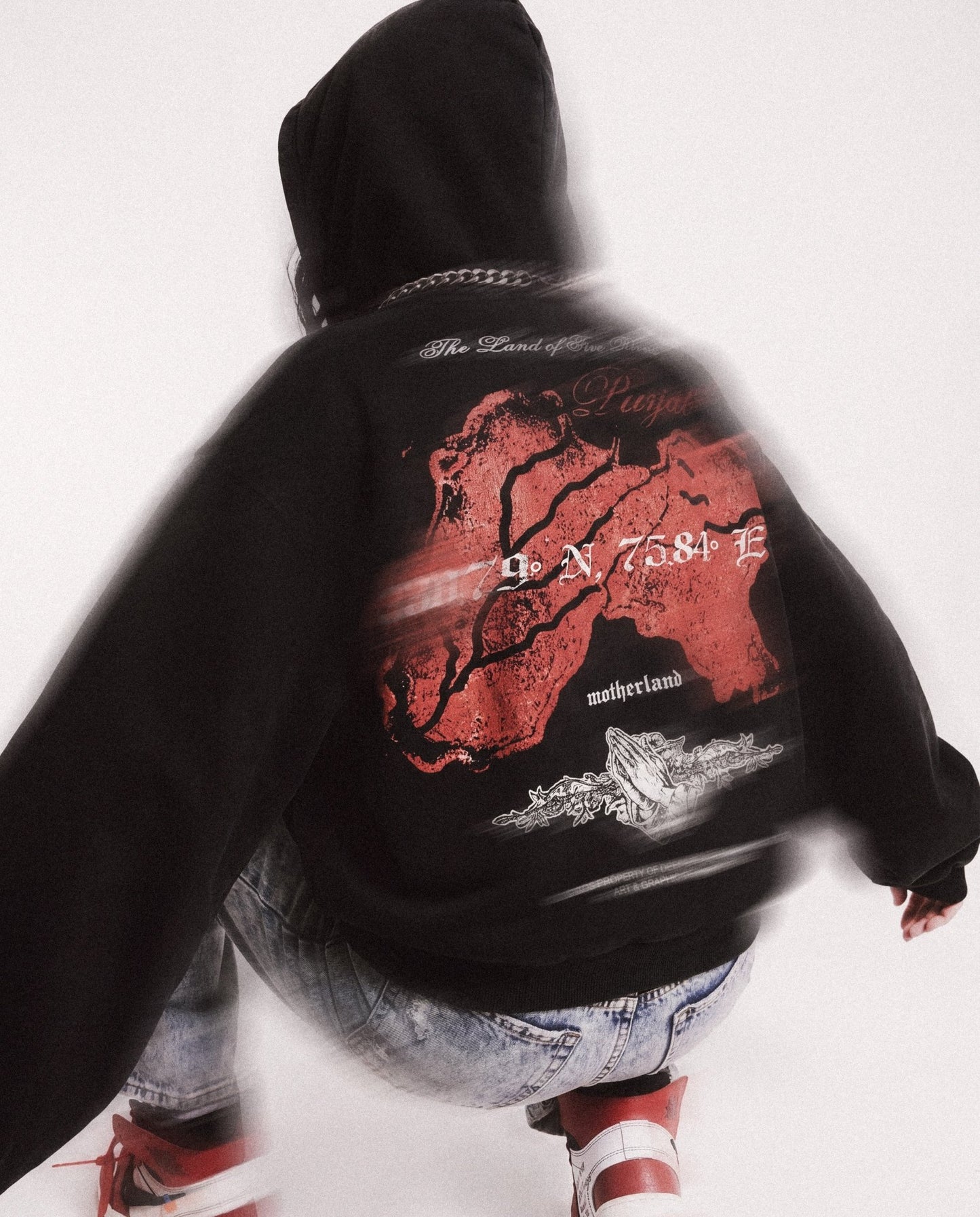 PANJAB ZIP-UP HOODIE - Drip by Rage