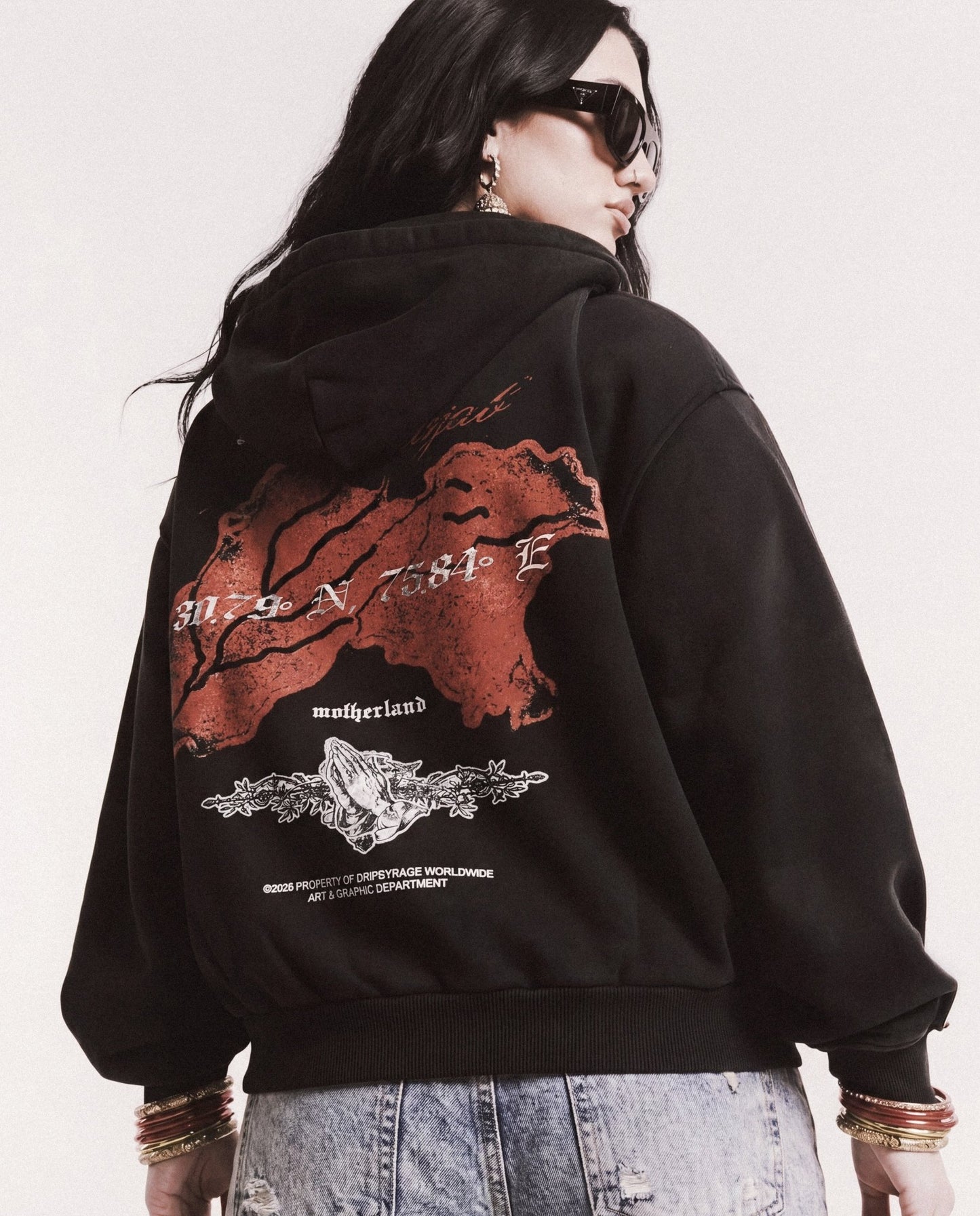 PANJAB ZIP-UP HOODIE - Drip by Rage