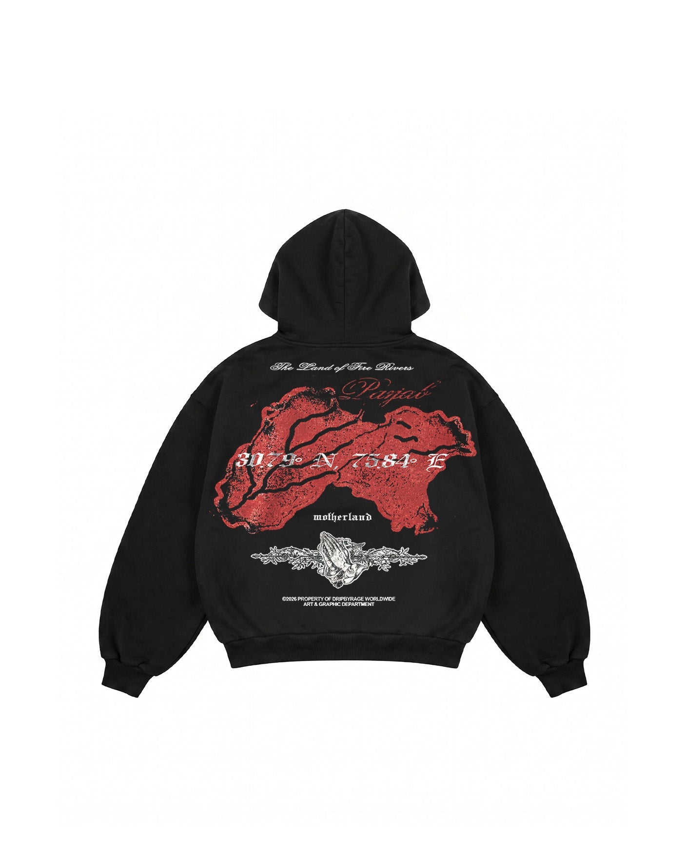 PANJAB ZIP-UP HOODIE - Drip by Rage