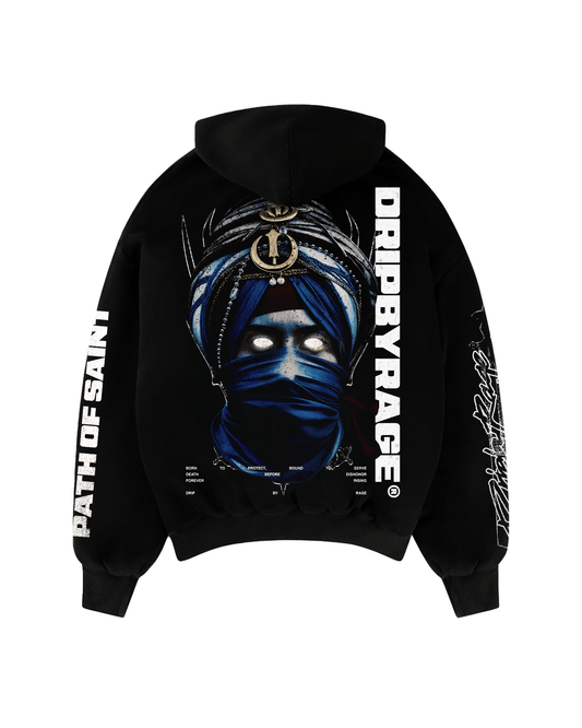 PATH OF SAINT SUN FADED BOXY HOODIE - Drip by Rage