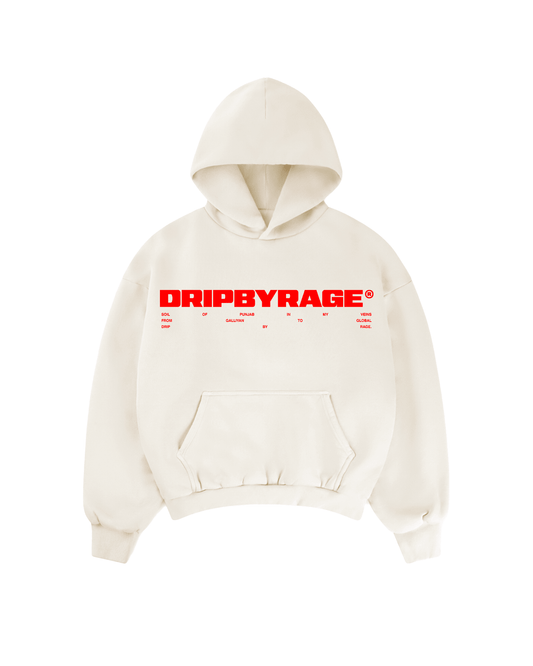PIND LIFE SUN FADED BOXY HOODIE - Drip by Rage