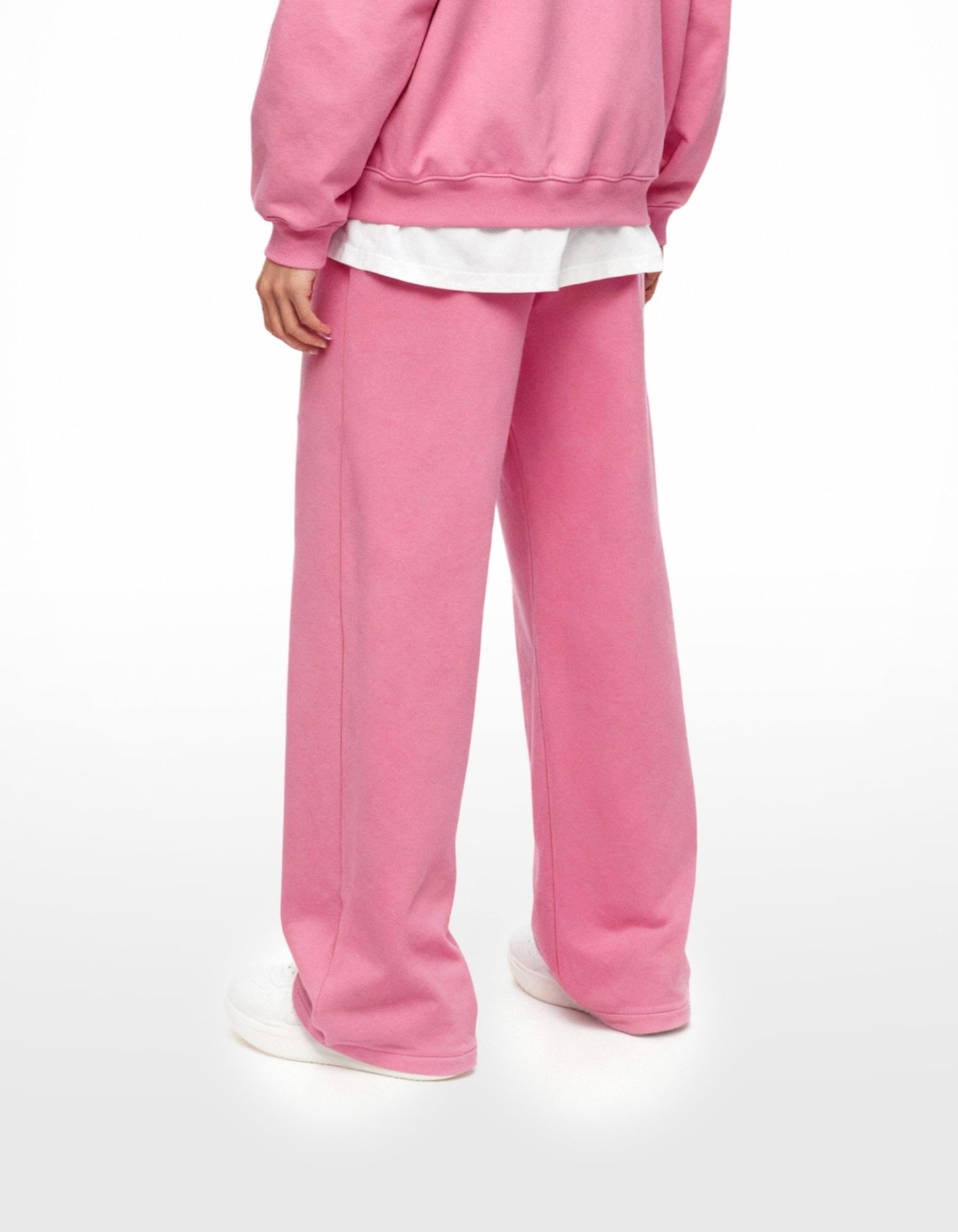 PINK RELAXED STRAIGHT SWEATPANTS - Drip by Rage