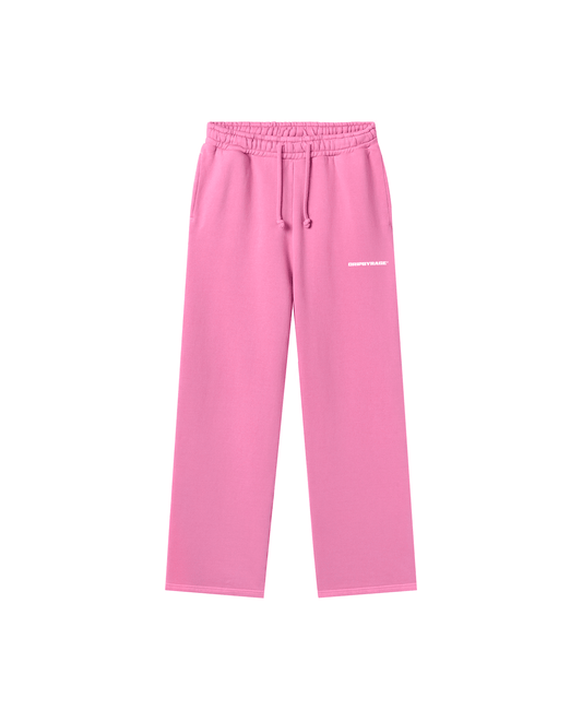 PINK RELAXED STRAIGHT SWEATPANTS - Drip by Rage