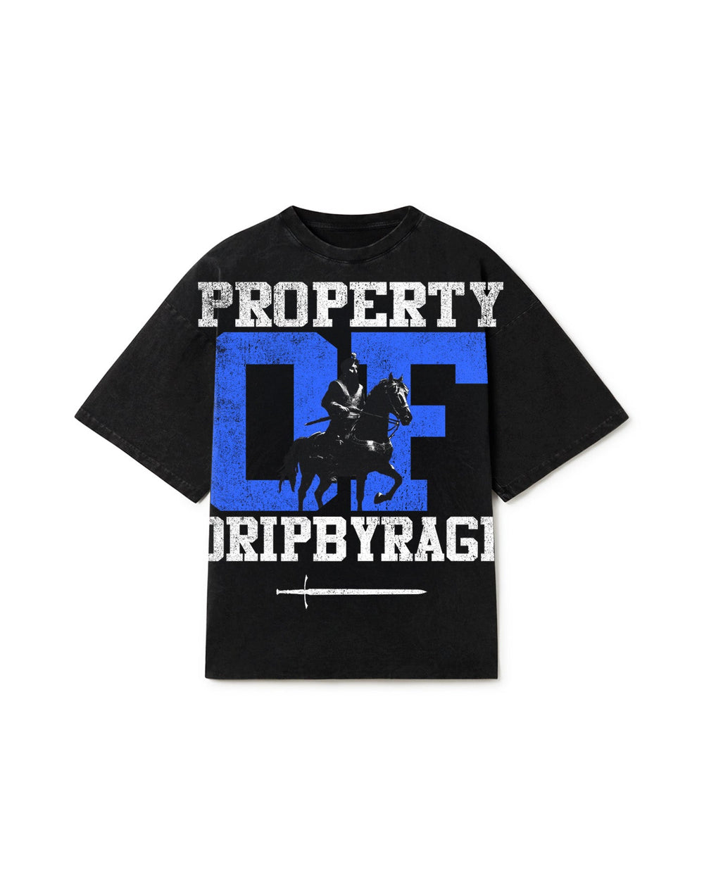 PROPERT FADED T-SHIRT - Drip by Rage