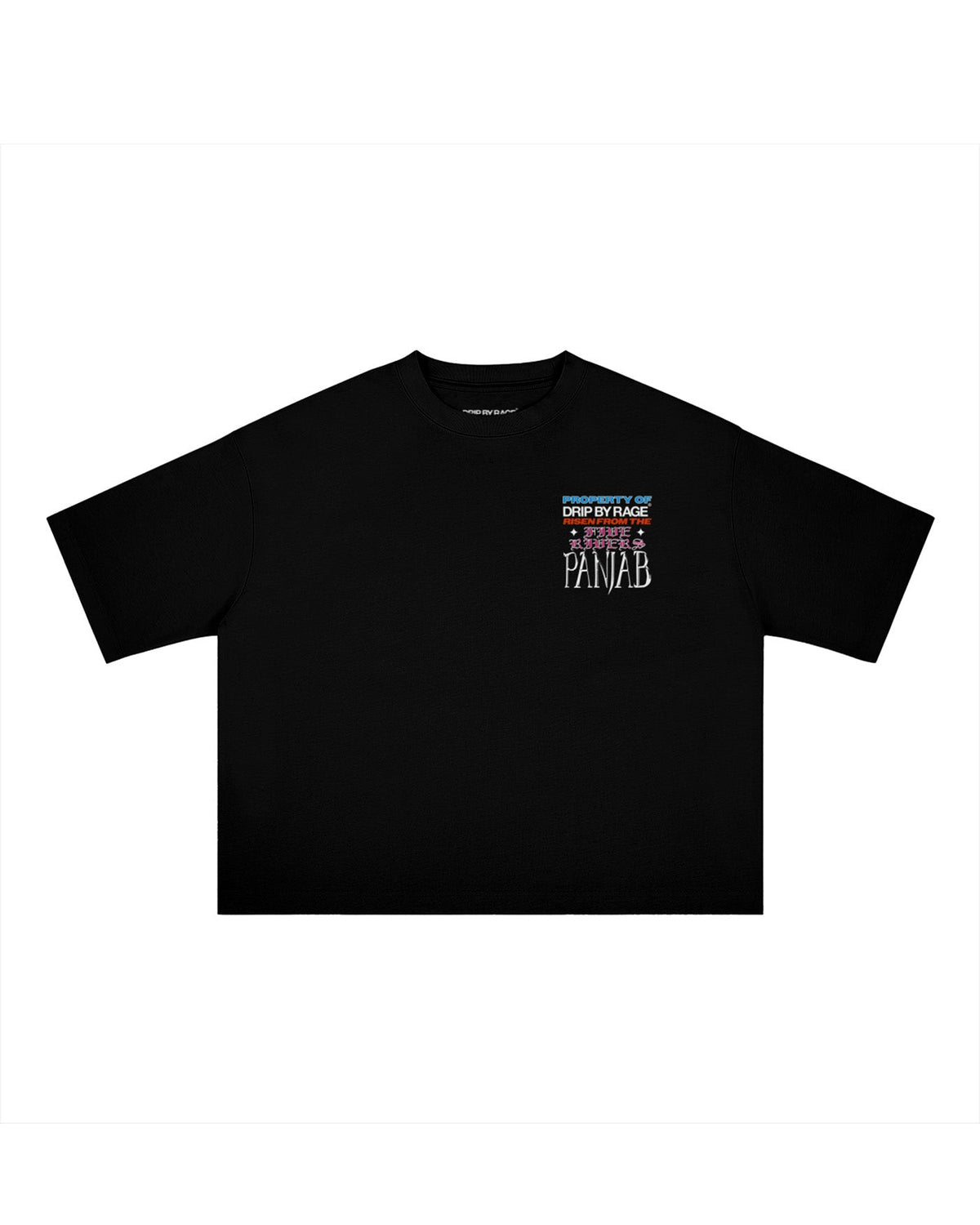 PROPERTY BOXY T-SHIRT - Drip by Rage