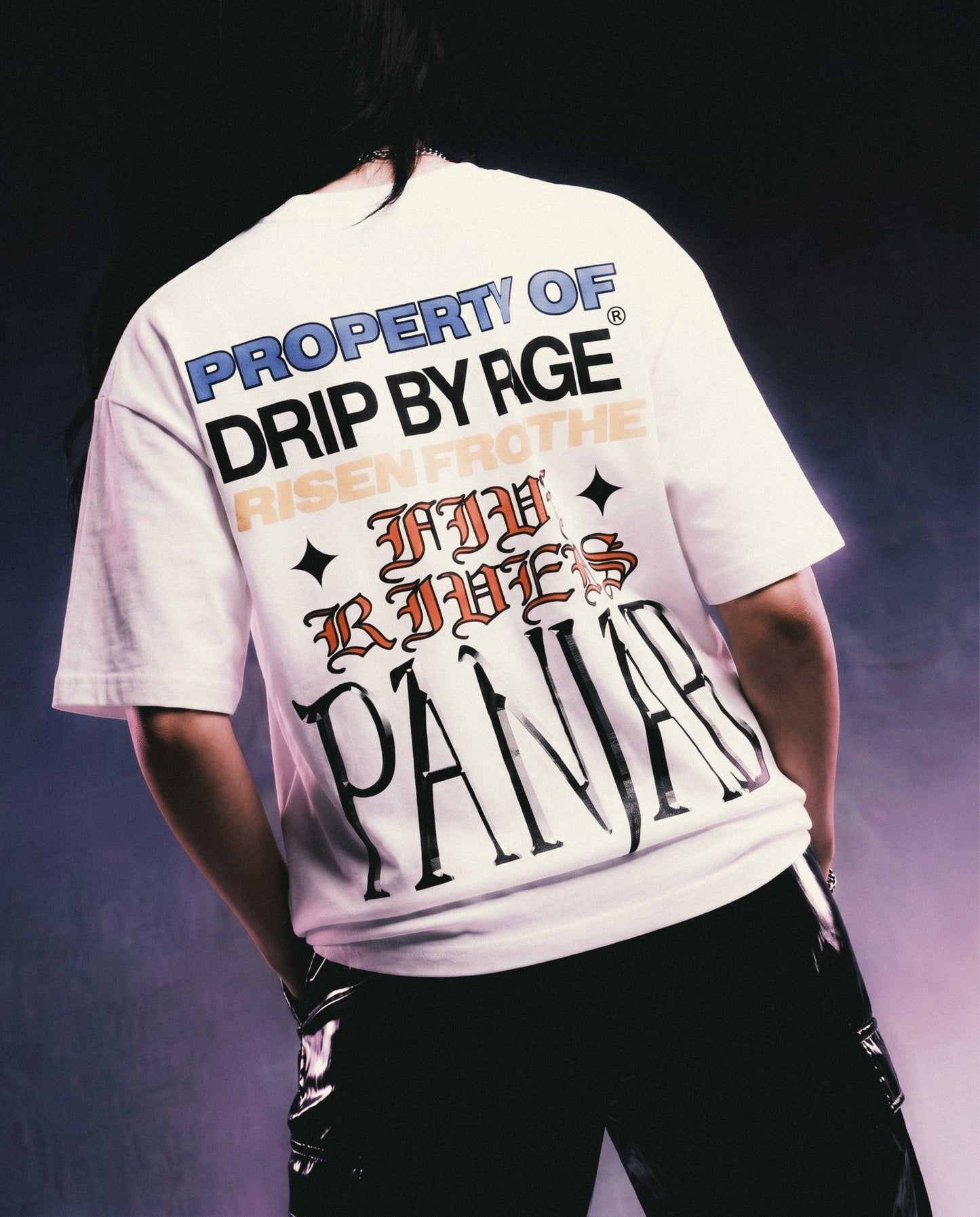 PROPERTY BOXY T-SHIRT - Drip by Rage