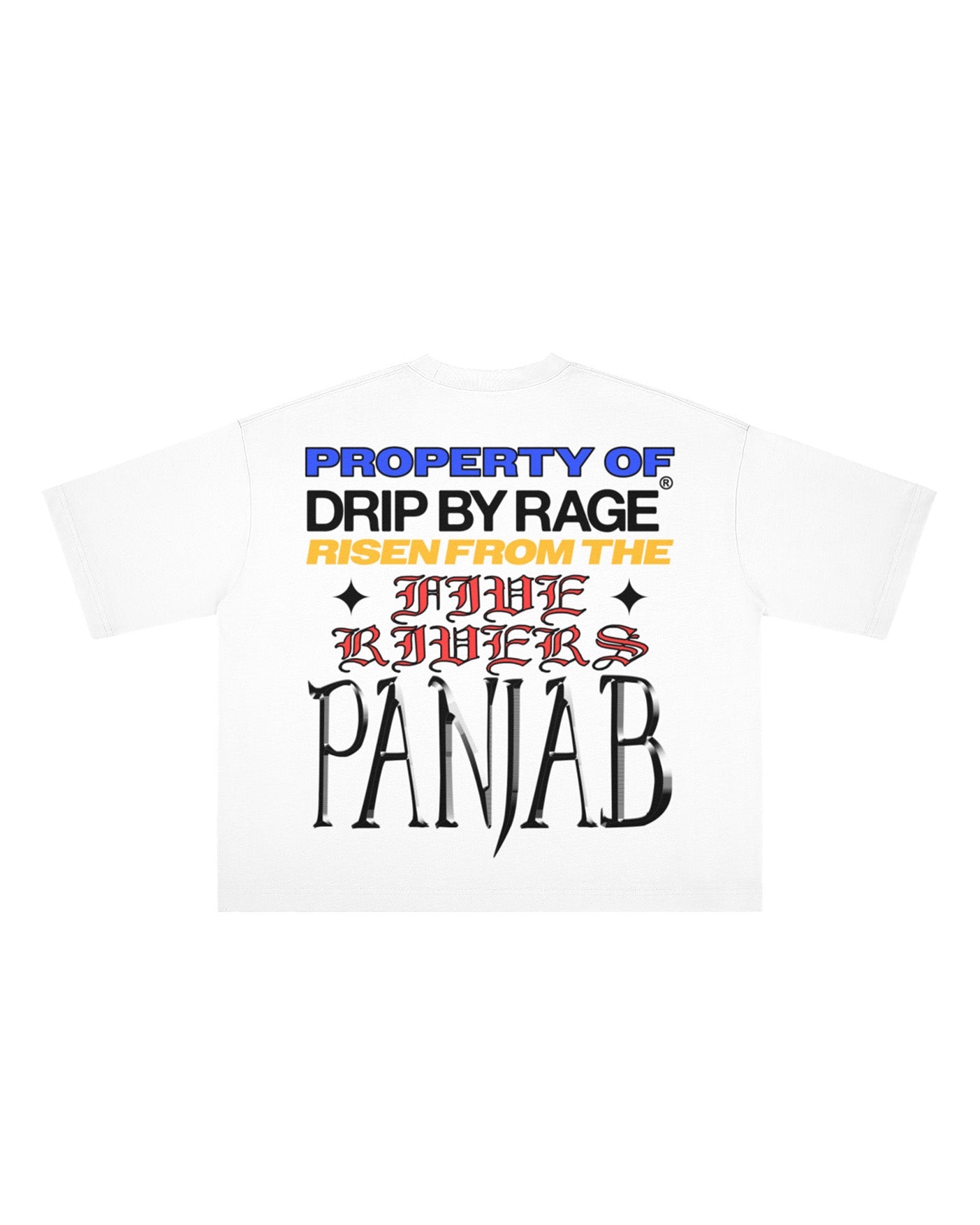 PROPERTY BOXY T-SHIRT - Drip by Rage
