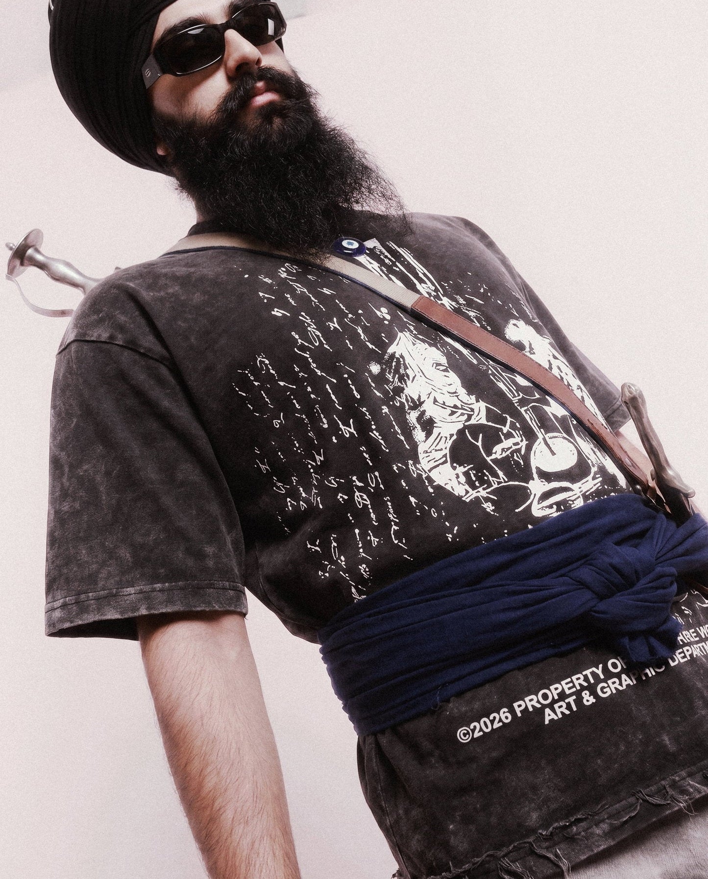 RAGDA FADED T-SHIRT - Drip by Rage