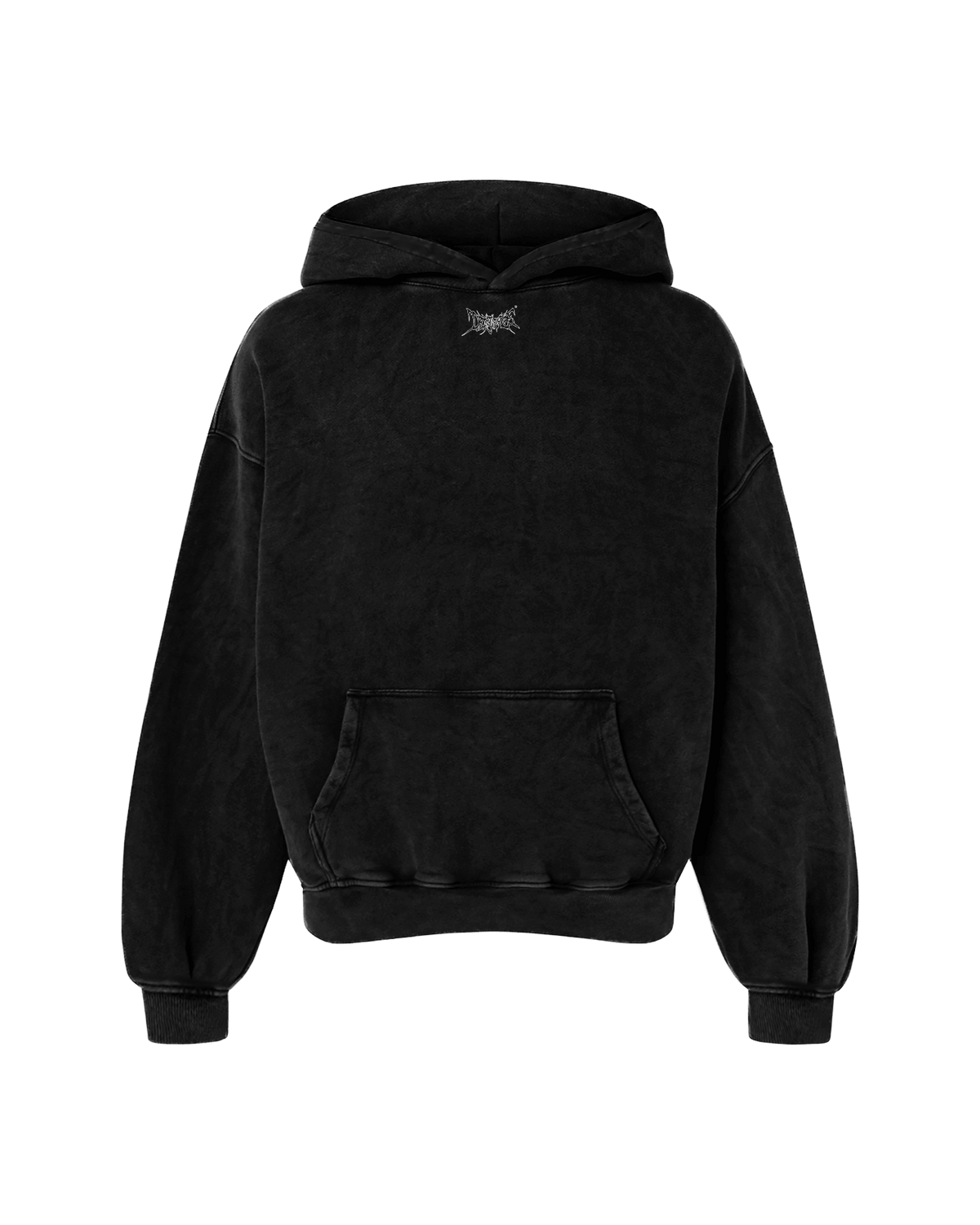 RAGE OVERSIZED HOODIE FADED BLACK - Drip by Rage