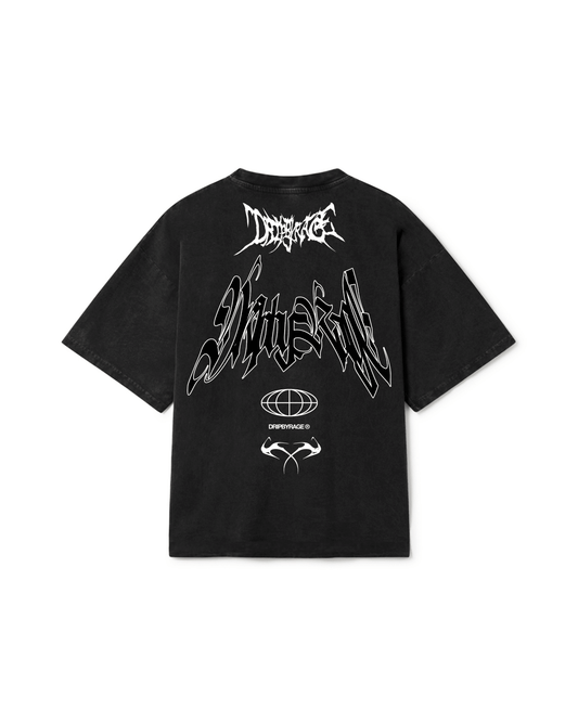 RAGE RACING OVERSIZED FADED T-SHIRT - Drip by Rage