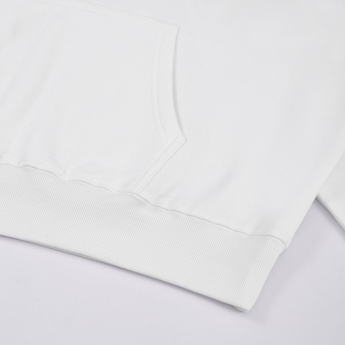 RAW AF BOXY HOODIE WHITE - Drip by Rage