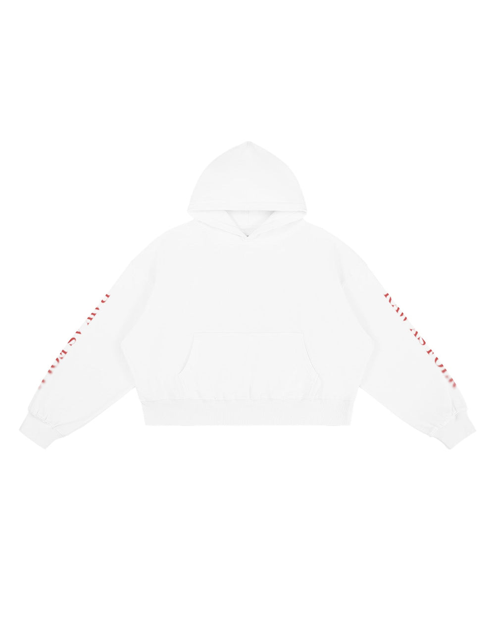 RAW AF SLEEVES BOXY HOODIE - Drip by Rage
