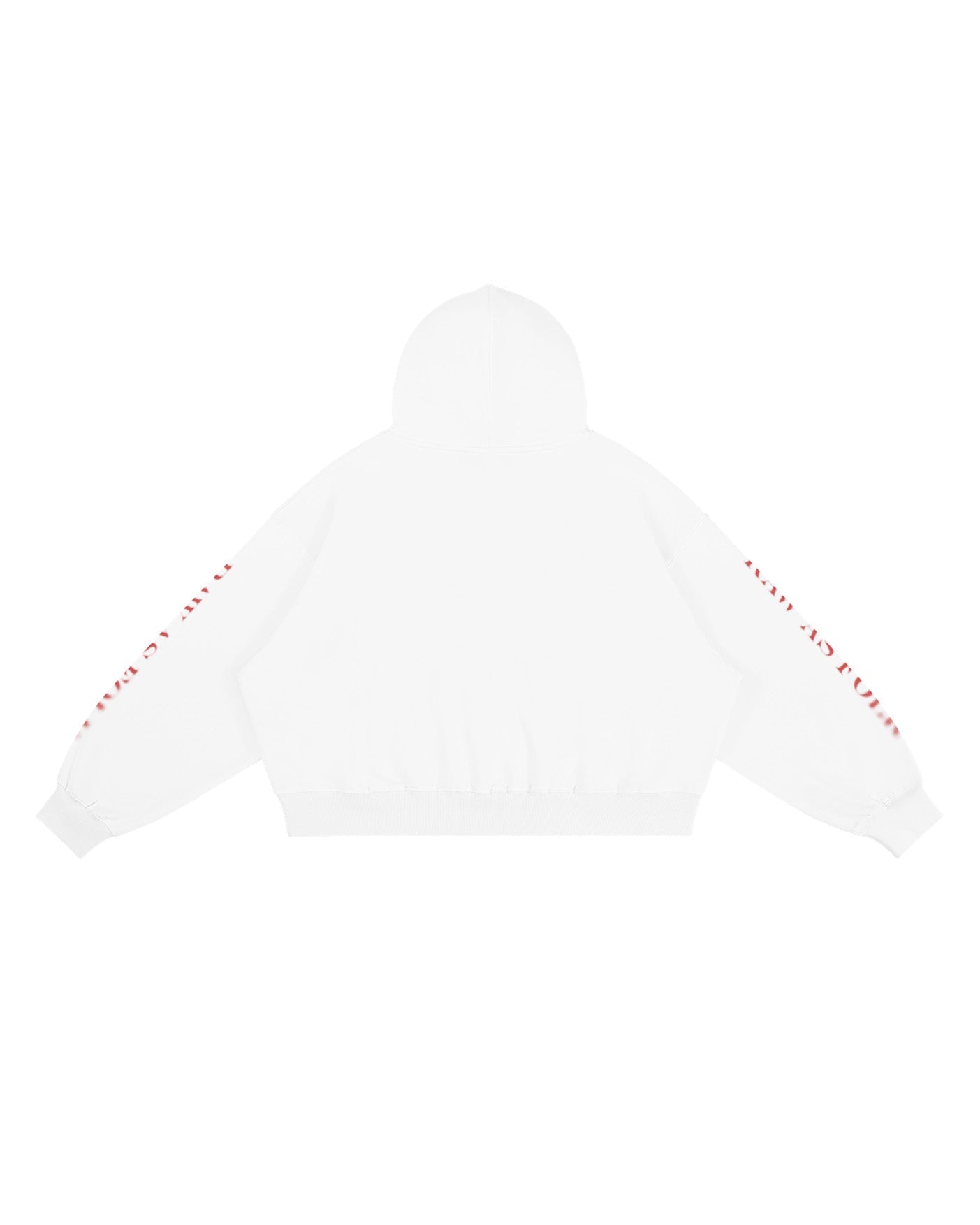 RAW AF SLEEVES BOXY HOODIE - Drip by Rage