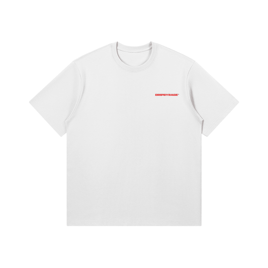 RED LOGO CLASSIC T-SHIRT - Drip by Rage