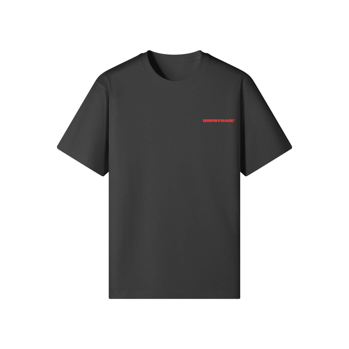 RED LOGO CLASSIC T-SHIRT - Drip by Rage