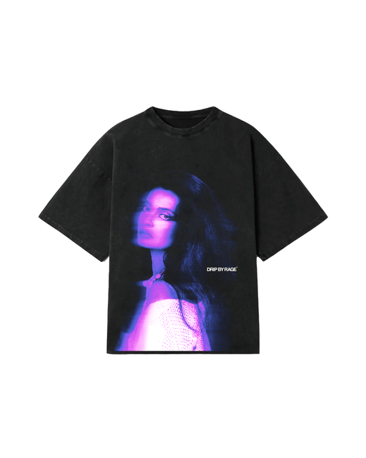 REKHA FADED T-SHIRT - Drip by Rage