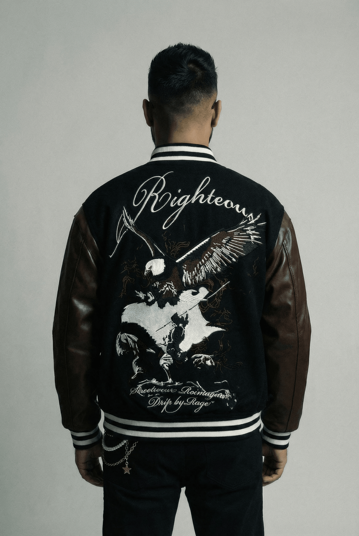 Righteous Varsity Jacket - Drip by Rage