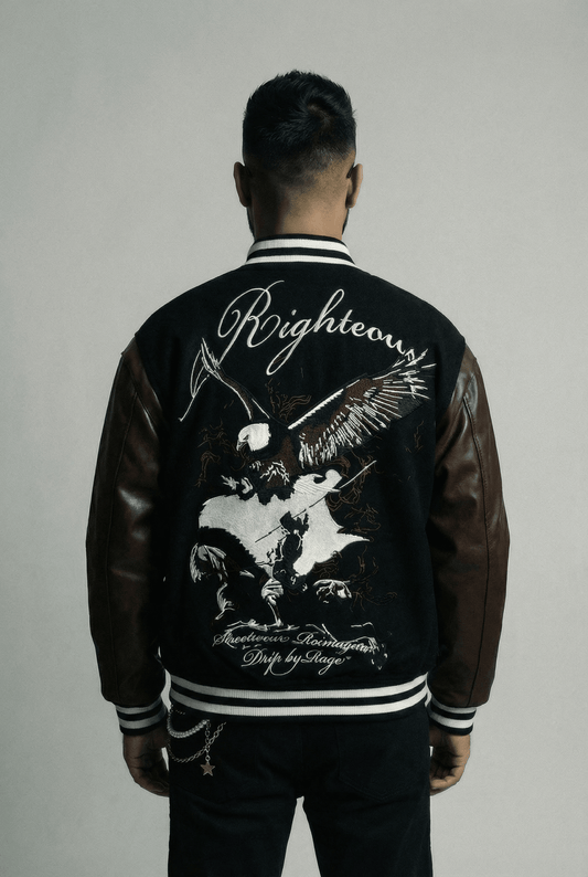 Righteous Varsity Jacket - Drip by Rage