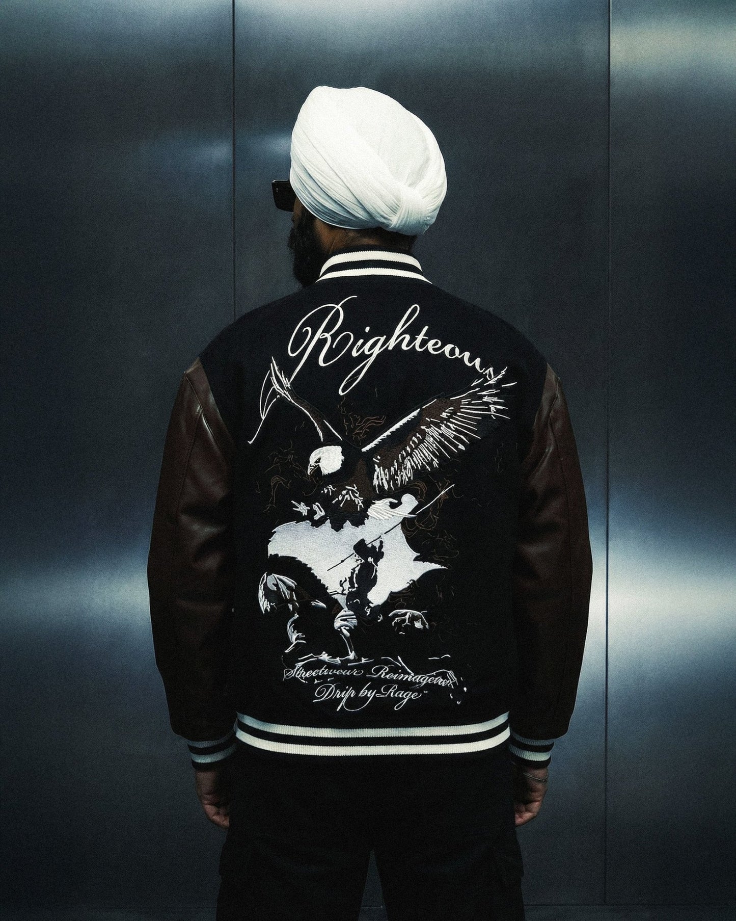 Righteous Varsity Jacket - Drip by Rage