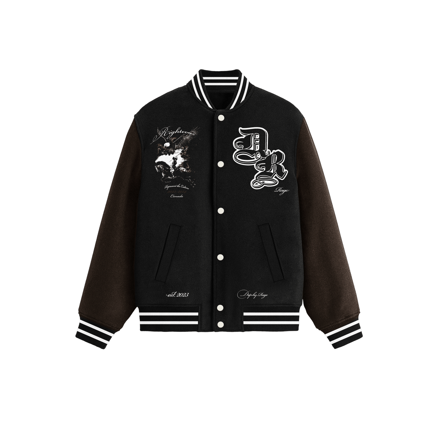 Righteous Varsity Jacket - Drip by Rage