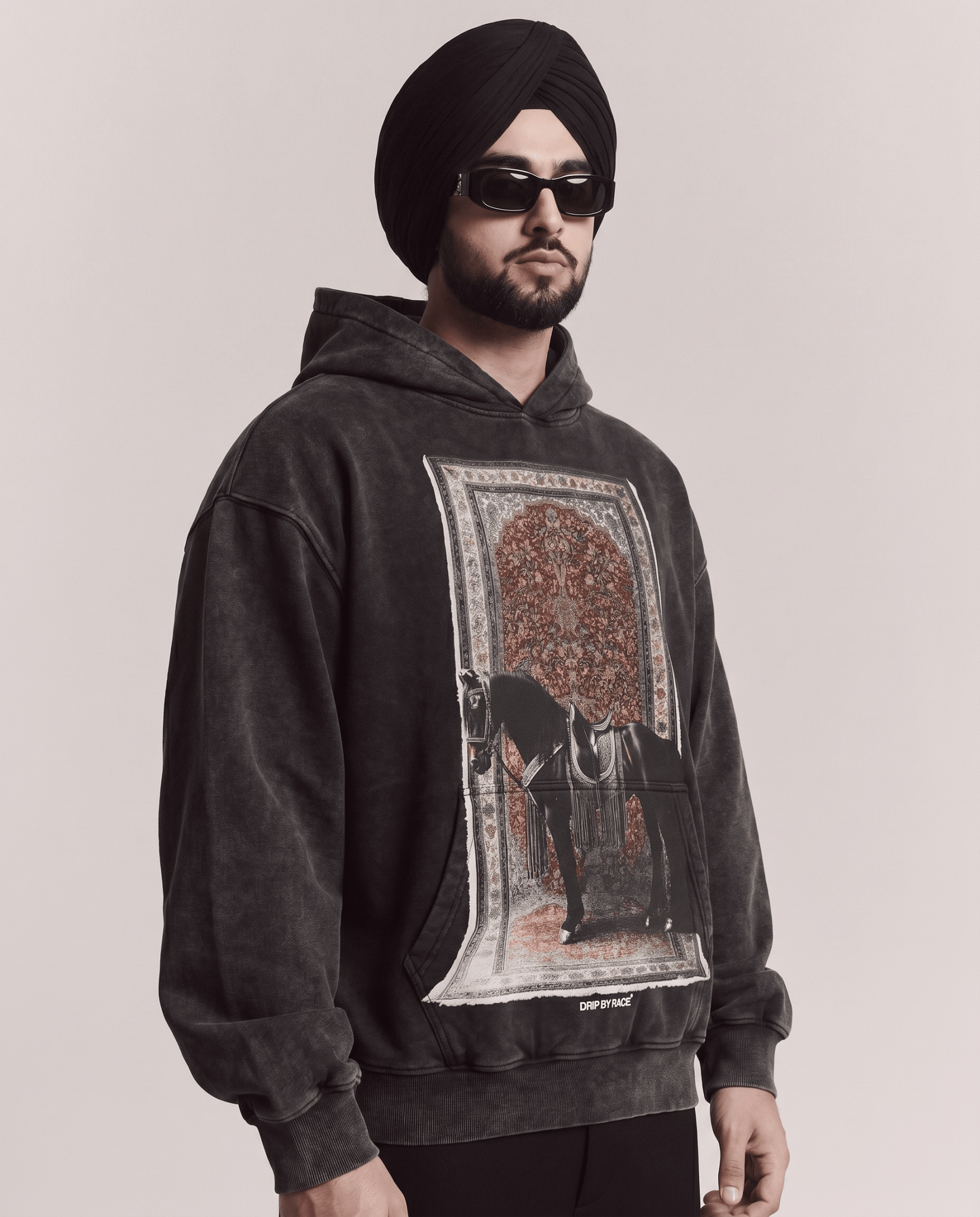 ROYALTY BIG PRINT HOODIE - Drip by Rage
