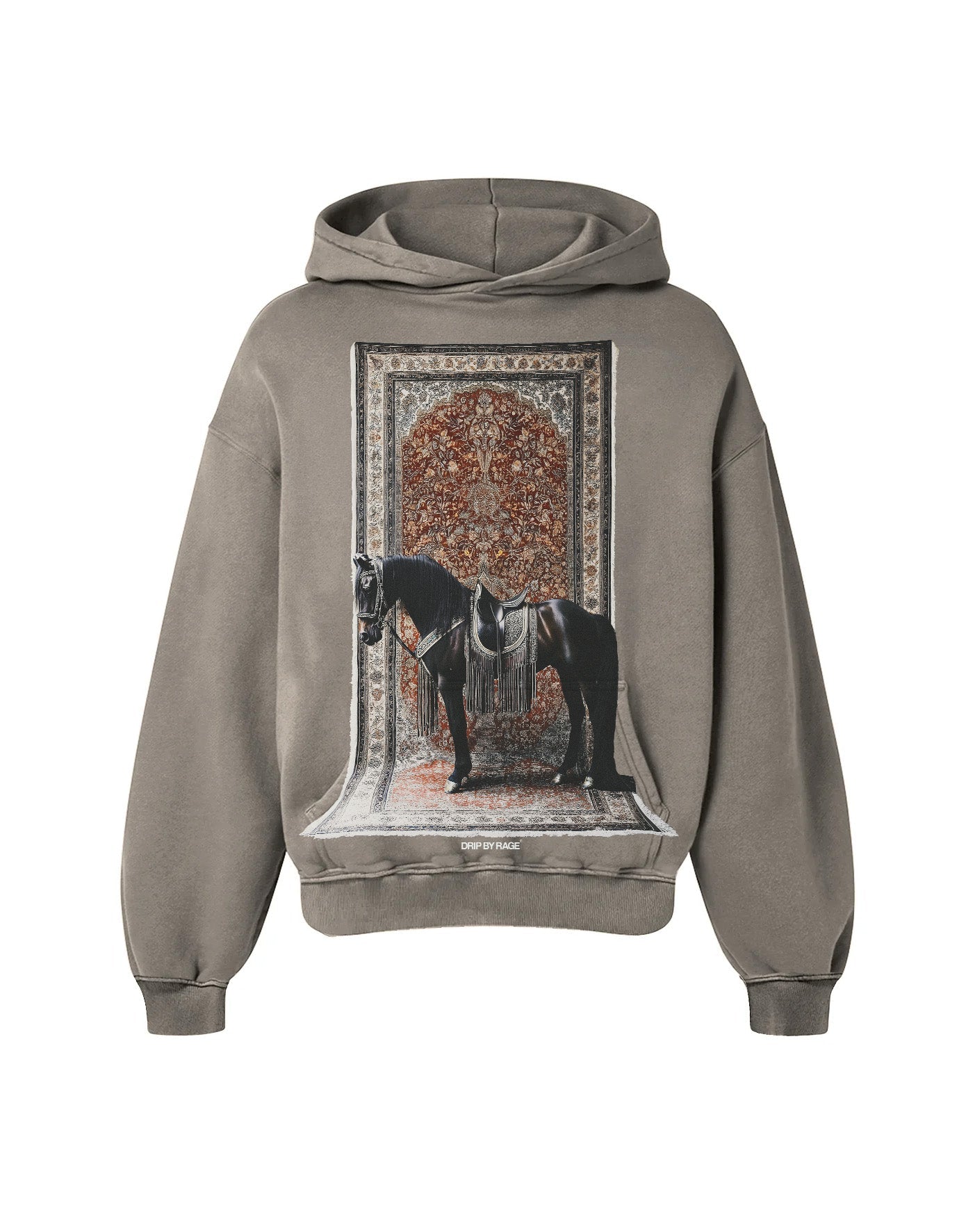 ROYALTY BIG PRINT HOODIE - Drip by Rage