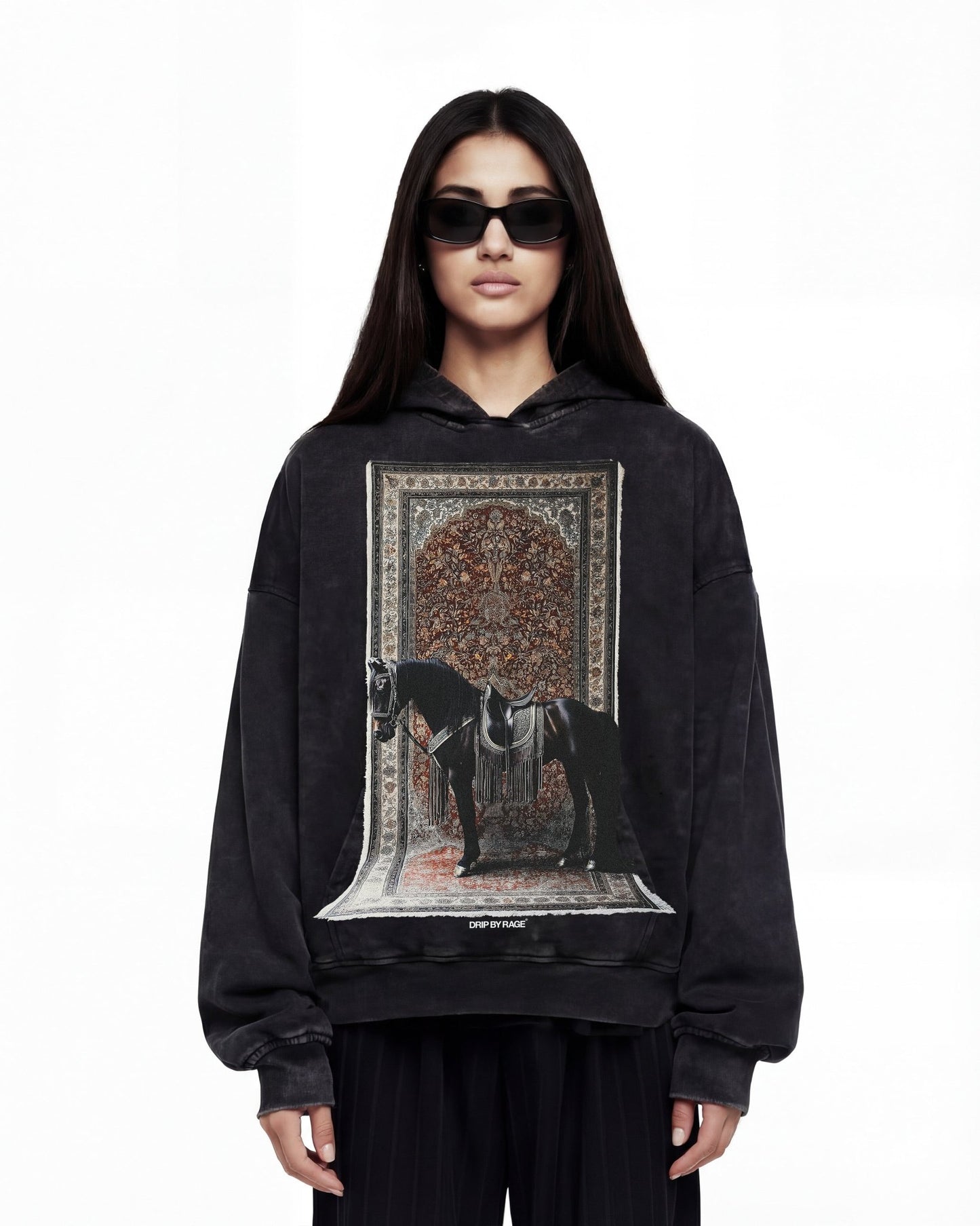 ROYALTY BIG PRINT HOODIE - Drip by Rage