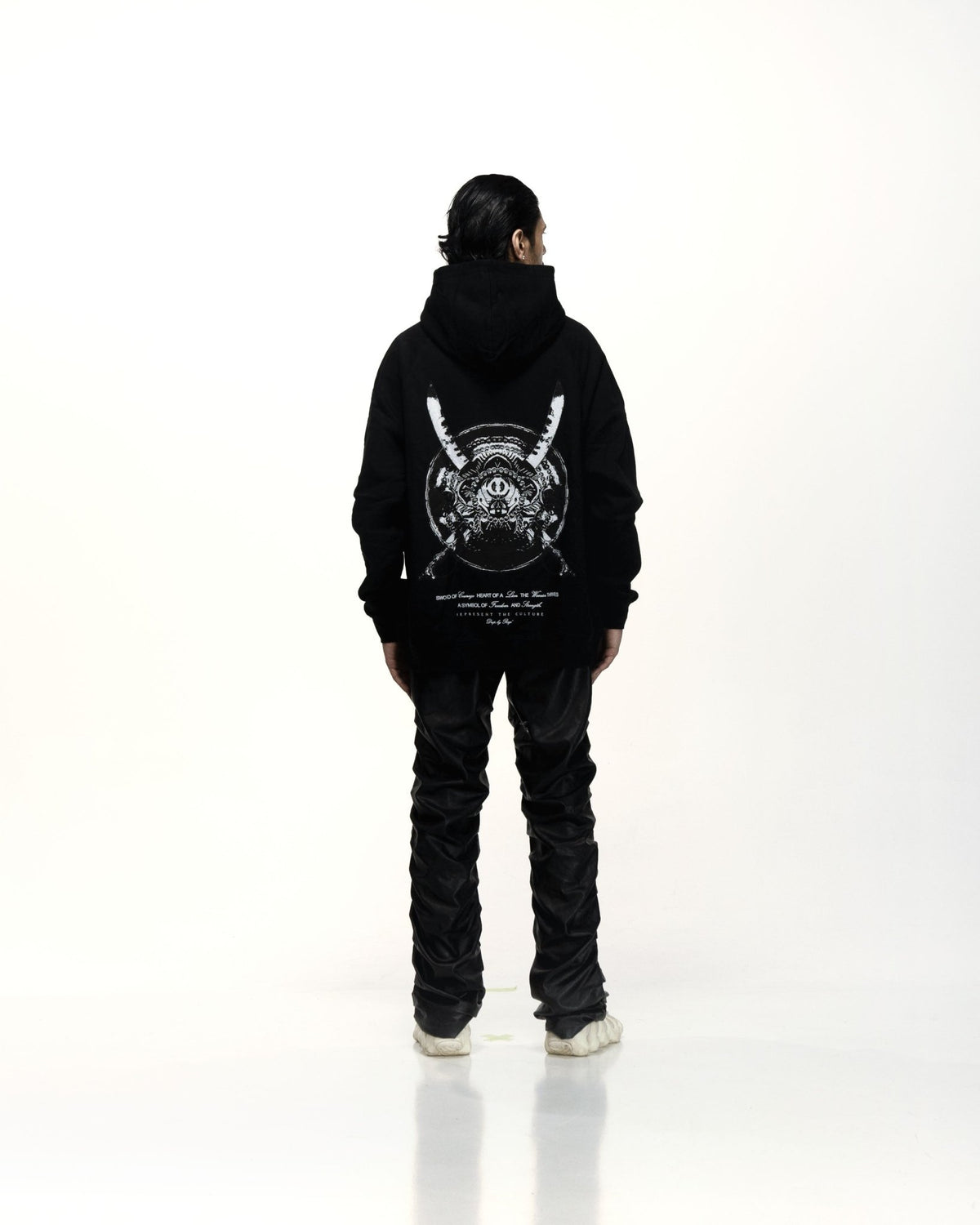 SHIELD OF COURAGE OVERSIZED HOODIE - Drip by Rage