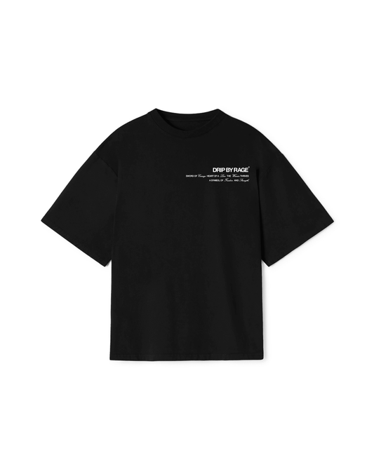 SHIELD OF COURAGE T-SHIRT - Drip by Rage