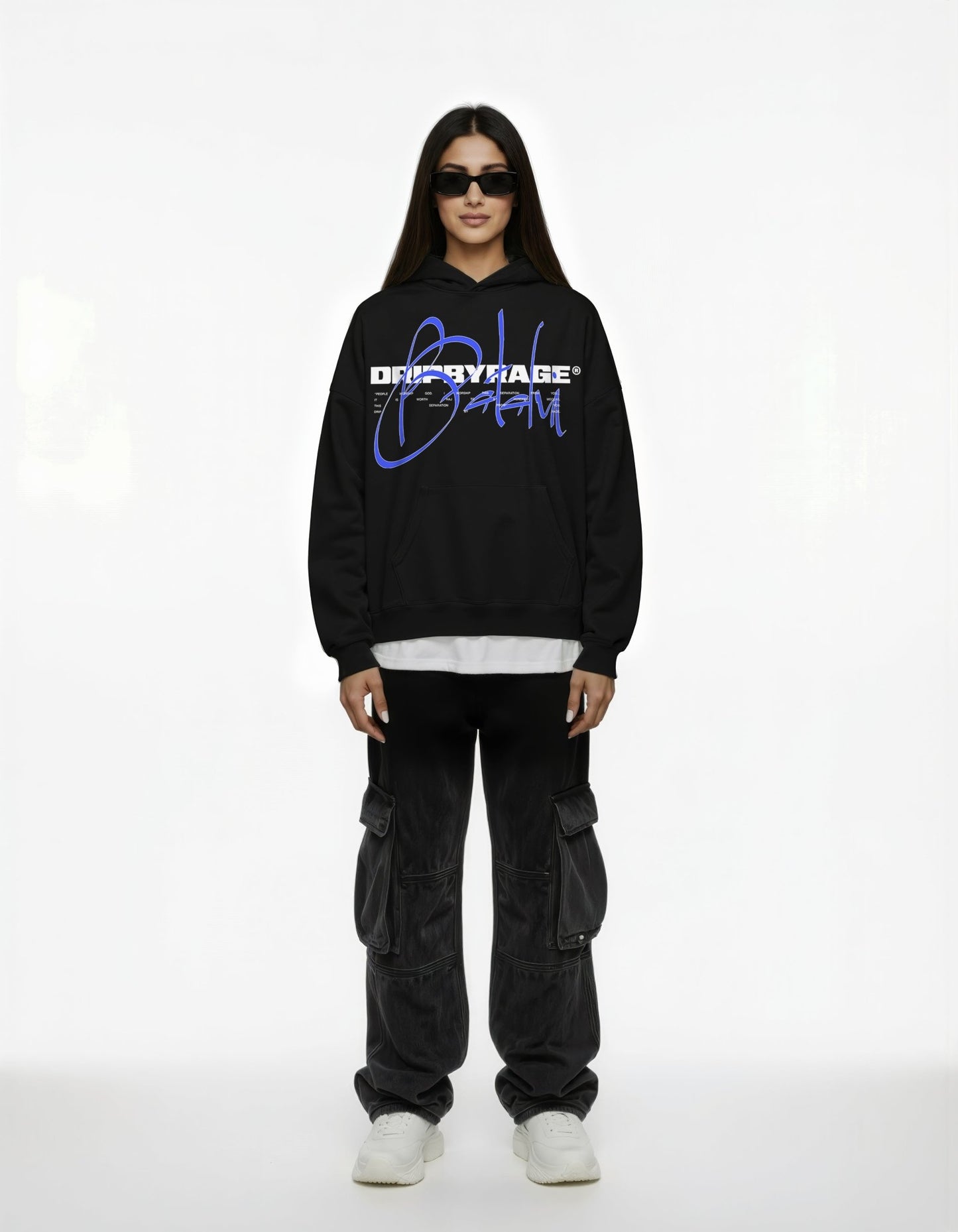 SHIV BATALVI SUN FADED BOXY HOODIE - Drip by Rage