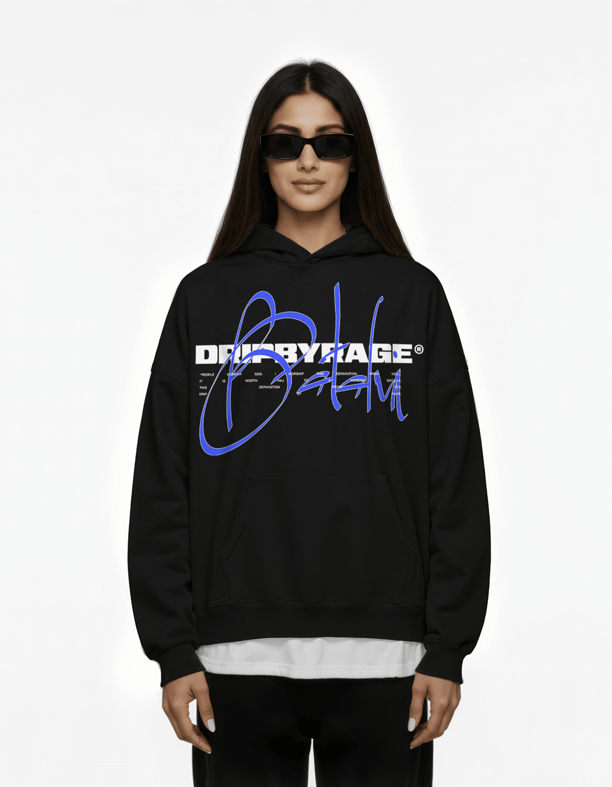 SHIV BATALVI SUN FADED BOXY HOODIE - Drip by Rage